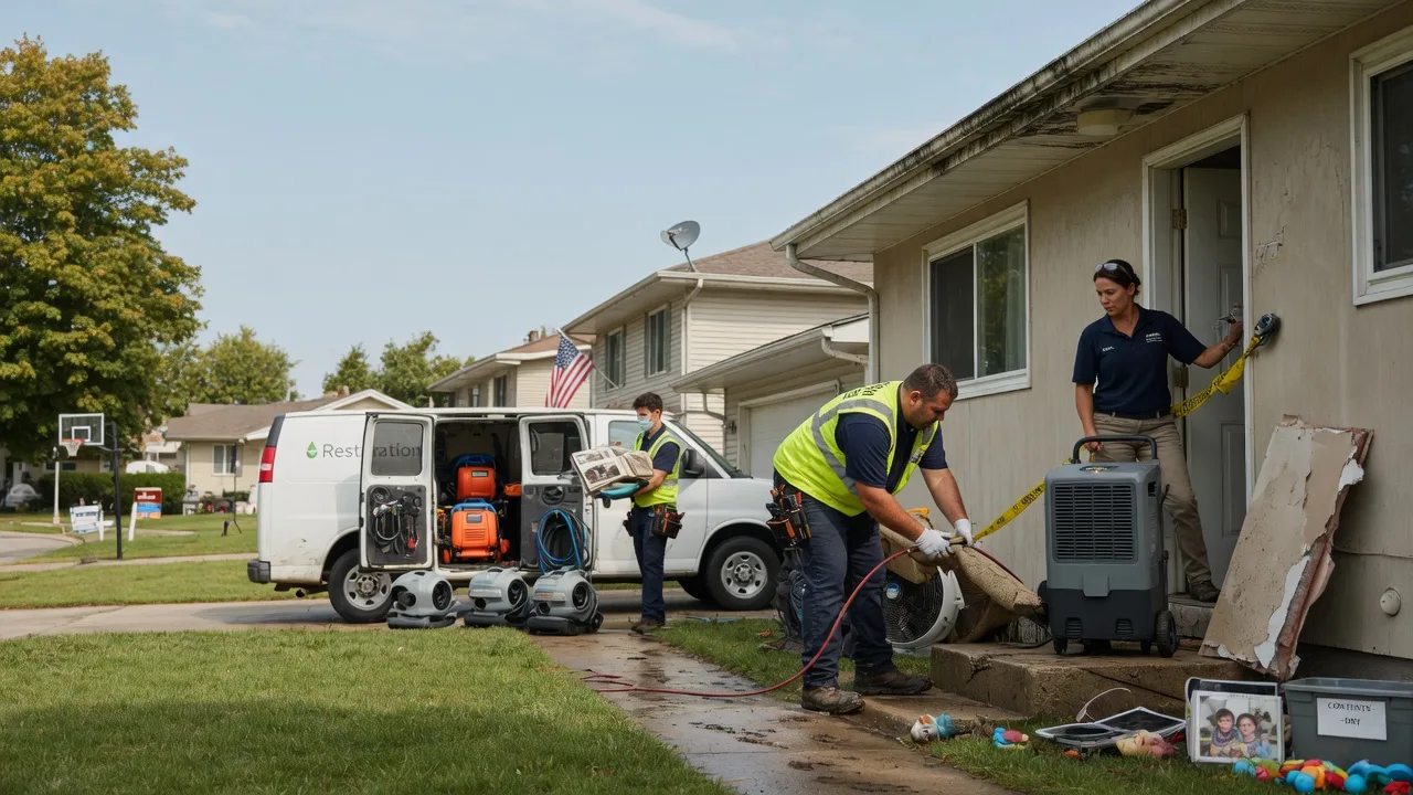 Water Damage Restoration in Gridley, KS near me